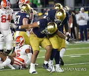 APTOPIX Clemson Notre Dame Football