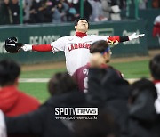 [포토S] 김강민, '후배들아 내가 왔다'