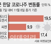 스멀스멀 느는 코로나…진단키트·백신株 조용한 '미소'