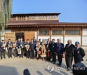 유엔군 프랑스대대 지휘소 방문한 박민식 처장