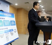 2022 개정 교육과정 행정예고 브리핑하는 교육부