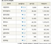 [fnRASSI]장마감, 코스닥 하락 종목(이엠앤아이 -30.0% ↓)