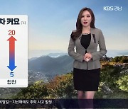 [날씨] 경남 내일 일교차 커요…대기 건조 ‘산불·화재’ 조심