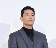 [T포토] 김주헌 '훈훈한 홍보대사'