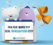 신한운용 "미국S&P500, 월배당 ETF 첫 개인 순매수 300억 돌파"