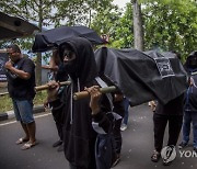 INDONESIA STAMPEDE PROTEST