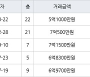 수원 매탄동 매탄위브하늘채 72㎡ 5억1000만원에 거래