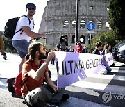 Italy Climate Protest