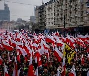 APTOPIX Poland Independence March