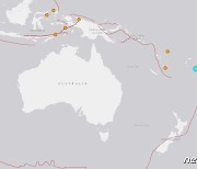 피지 수바 인근서 규모 6.9 지진 발생…쓰나미 경보 없어