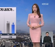 [뉴스9 날씨] 내일 아침, 기온 더 내려가요…짙은 안개 주의