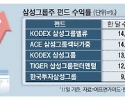 공모펀드 맥못출때 삼성그룹株펀드 '훨훨'