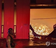 순천 폐기물처리시설 화재 진압 완료…"정상화에 한달"