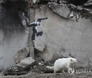 UKRAINE RUSSIA CONFLICT BANKSY