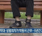 아동학대·성범죄자가 학원서 근무…5년간 7건 적발