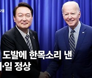 [영상사설] 북핵 도발에 한목소리 낸 한·미·일 정상