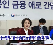 중기부, 중소벤처기업·소상공인 금융 애로 간담회 개최