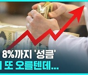 [D리포트] 대출금리 8% 코앞…다음 주 또 금리 오르면?