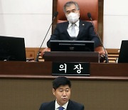 [포토] 서울시의회 대표연설