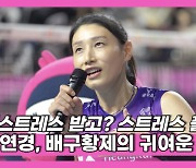 "스트레스 받고? 스트레스 풀고!" 김연경, 배구황제의 귀여운 말실수 [MHN V-LOG]