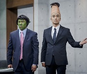 송승헌, 모든 걸 내려놨다...시공 초월 교복 핏→'존잘' 외계인 파격 변신 ('SNL코리아3')
