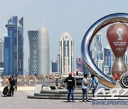 [포토] 월드컵 분위기 고조되는 카타르 도하