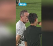 [월드컵 숏츠] 훈련 도중 포착된 이강인과 벤투 감독의 이례적인 대화 장면