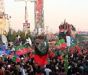 PAKISTAN PARTIES PTI PROTEST MARCH