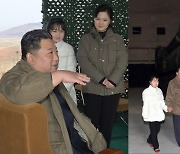 [포착] 김정은·리설주 꼭 닮은 딸…공개석상에 첫 등장