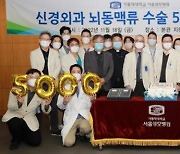 "터지면 50% 사망하는 뇌동맥류"…서울성모병원 수술 5000례 달성