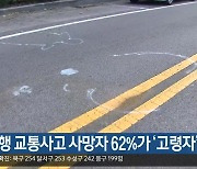 대구 보행 교통사고 사망자 62%가 ‘고령자’