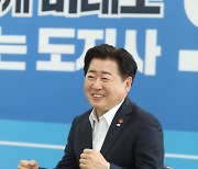 오영훈 제주지사, 공직선거법 위반 혐의 검찰 조사