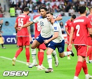 '벨링엄-사카-스털링 연속골' 잉글랜드, 3-0 리드.. 이란 GK 교체 후 '침몰'[전반종료]