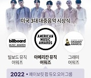 [그래픽] BTS 아메리칸 뮤직 어워즈 5년 연속 수상