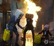 Britain Oil Protest