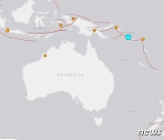 솔로몬제도서 규모 7.3 지진 발생…쓰나미 경보 발령(상보)