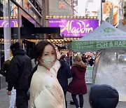'권상우♥' 손태영, '붕어빵 딸'과 뮤지컬 나들이..행복 가득 뉴욕 라이프