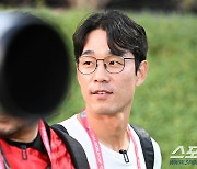 [포토] 박주영 '대표팀 훈련장 방문'