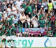 [카타르 2022] 사우디, 아르헨티나에 2대 1 승리...'대이변'