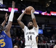 [NBA] ‘잉그램 34점·자이언 복귀’ 뉴올리언스, 커리·탐슨 빠진 GSW 완파