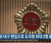 “군위 대구 편입으로 경북도의원 최대 3명 줄어”