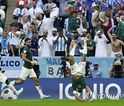 APTOPIX WCup Argentina Saudi Arabia Soccer