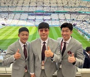 김민지, ♥박지성 월드컵 중계 응원 "카타르서 좋은 기억 만들길"