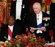 남아공 대통령 맞이한 찰스 3세 국왕, 기념사