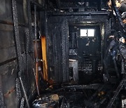 부산 민락동 주택 불…90대 거주자 자력대피