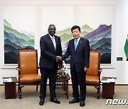 김진표 의장, 루토 케냐 대통령 면담…"경제협력 강화 확대"