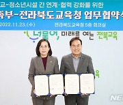 전북교육청·여성가족부, 청소년 정책 지원 강화 '맞손'