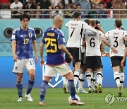 '반코트 신세' 일본, 독일에 0-1로 뒤진 채 전반 종료(현장 전반 리뷰)