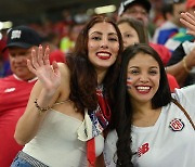 코스타리카 미녀들의 응원