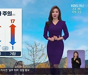 [날씨] 경남 큰 일교차 주의…구름 많다가 오후 맑음